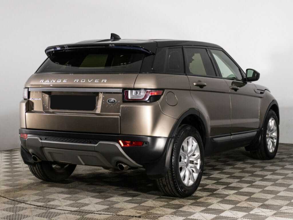 Land Rover Range Rover Evoque с пробегом — 2017 год. Фото: #4