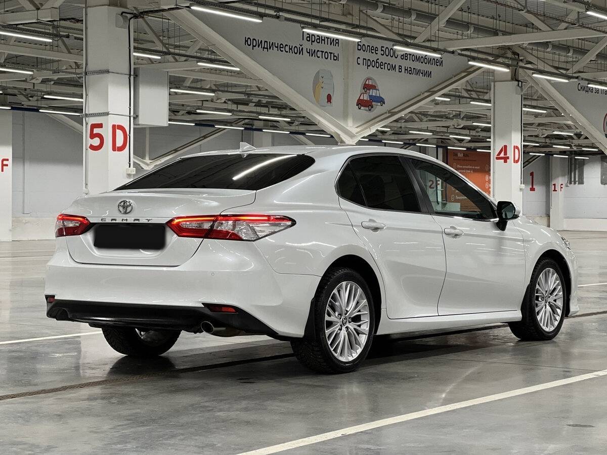 Toyota Camry с пробегом — 2021 год. Фото: #4