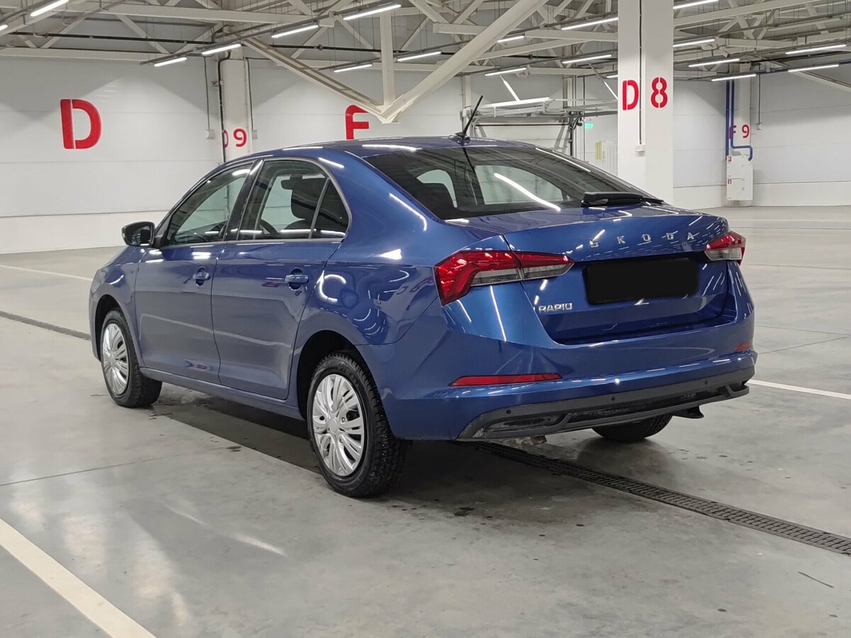 Skoda Rapid с пробегом — 2021 год. Фото: #6